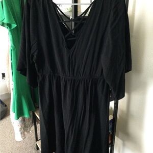 Elegant Black Women's Dress